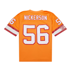 Johmsee TB.Buccaneers #56 Hardy Nickerson Mitchell & Ness Orange 1993 Legacy Replica Stitched Puhic Jersey