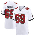 Johmsee TB.Buccaneers #69 Cody Mauch Player White Home Game Stitched Jerseys