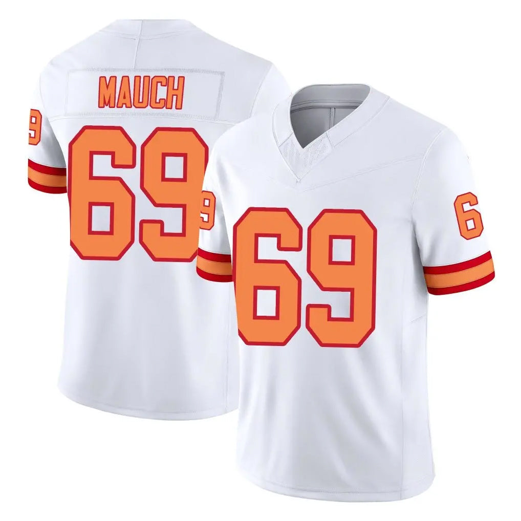Johmsee TB.Buccaneers #69 Cody Mauch Player White Limited '76 Vapor F.U.S.E. Home Game Stitched Jerseys