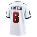 Johmsee TB.Buccaneers #6 Baker Mayfield Player White Game Stitched Jerseys