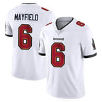 Johmsee TB.Buccaneers #6 Baker Mayfield Player White Limited Vapor Untouchable Home Game Stitched Jerseys