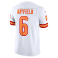 Johmsee TB.Buccaneers #6 Baker Mayfield Player White Vapor F.U.S.E. Limited Stitched Jerseys