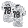 Johmsee TB.Buccaneers #78 Tristan Wirfs Player Arctic Camo Limited Salute To Service Home Game Stitched Jerseys