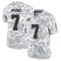 Johmsee TB.Buccaneers #7 Bucky Irving Player Limited Arctic Camo Stitched Jerseys