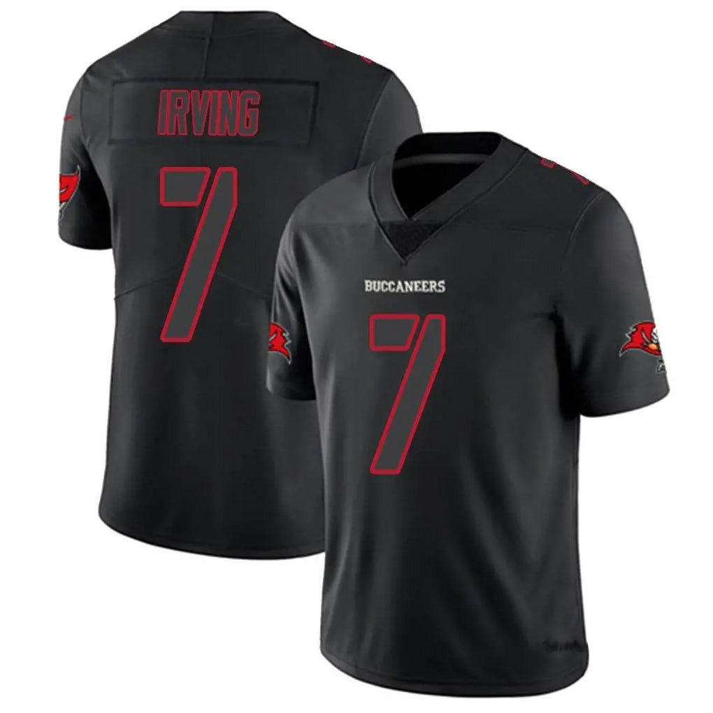 Johmsee TB.Buccaneers #7 Bucky Irving Player Limited Black Game Stitched Jerseys