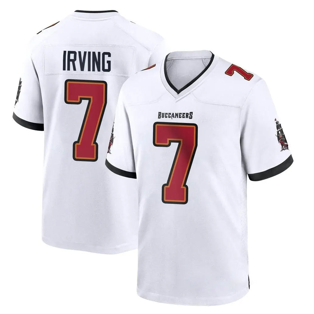 Johmsee TB.Buccaneers #7 Bucky Irving Player White Limited Vapor F.U.S.E. Home Game Stitched Jerseys