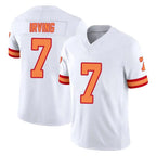 Johmsee TB.Buccaneers #7 Bucky Irving Player White Limited '76 Vapor F.U.S.E. Home Game Stitched Jerseys