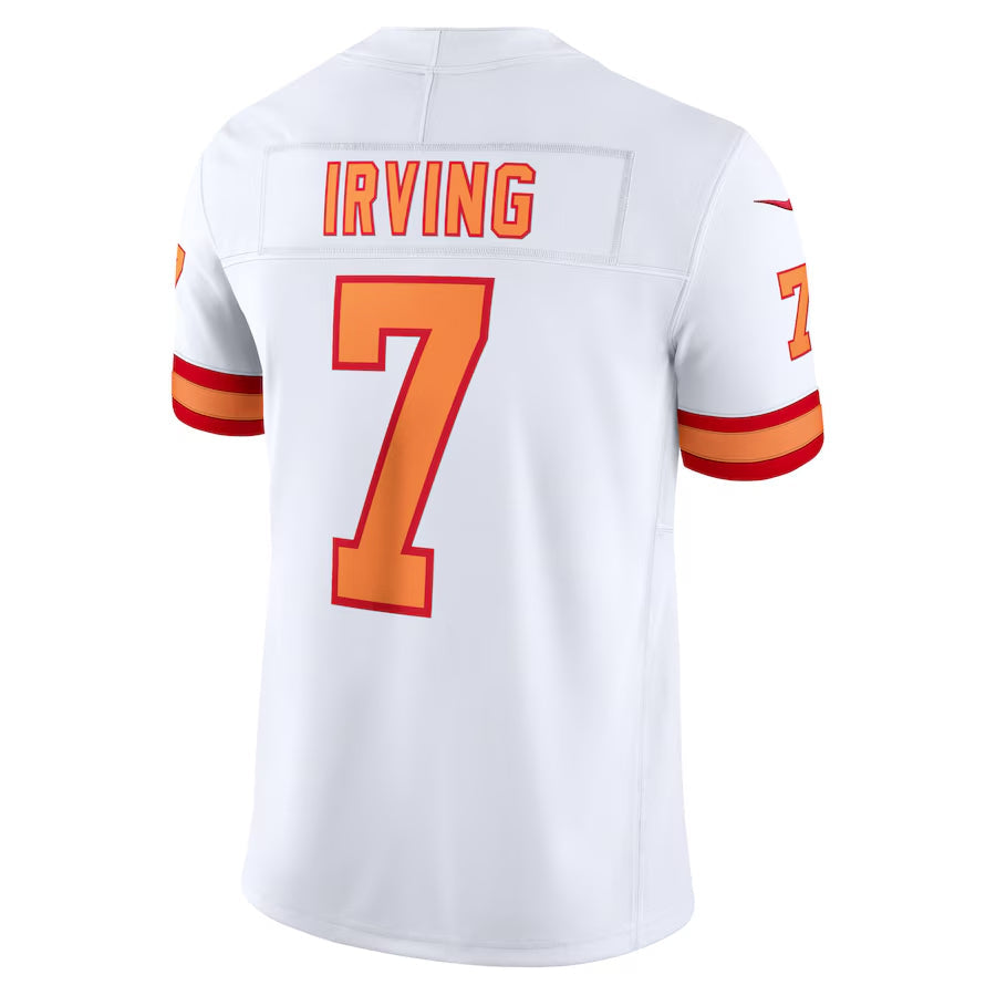 Johmsee TB.Buccaneers #7 Bucky Irving Player White Vapor F.U.S.E. Limited Stitched Jerseys