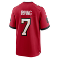 Johmsee TB.Buccaneers #7 Bucky Irving Red Game Stitched Jerseys