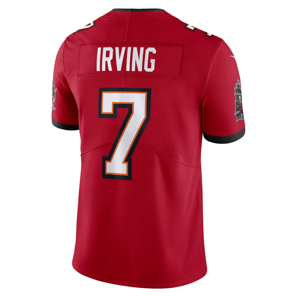 Johmsee TB.Buccaneers #7 Bucky Irving Red Vapor Untouchable Stitched Limited Jerseys