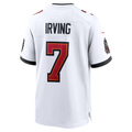 Johmsee TB.Buccaneers #7 Bucky Irving White Game Stitched Jerseys