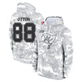 Johmsee TB.Buccaneers #88 Cade Otton Player Arctic Camo Limited Salute to Service Pullover Hoodies Game Stitched Jerseys