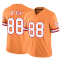 Johmsee TB.Buccaneers #88 Cade Otton Player Orange Limited Vapor F.U.S.E. Home Game Stitched Jerseys