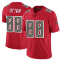 Johmsee TB.Buccaneers #88 Cade Otton Player Red Limited Color Rush Home Game Stitched Jerseys