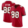 Johmsee TB.Buccaneers #88 Cade Otton Player Red Limited Vapor Home Game Stitched Jerseys