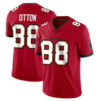 Johmsee TB.Buccaneers #88 Cade Otton Player Red Limited Vapor Home Game Stitched Jerseys