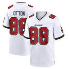 Johmsee TB.Buccaneers #88 Cade Otton Player White Home Game Stitched Jerseys