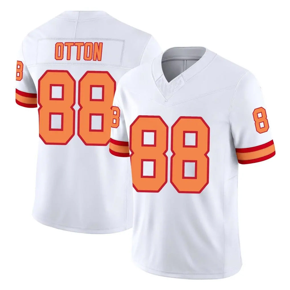 Johmsee TB.Buccaneers #88 Cade Otton Player White Limited '76 Vapor F.U.S.E. Home Game Stitched Jerseys