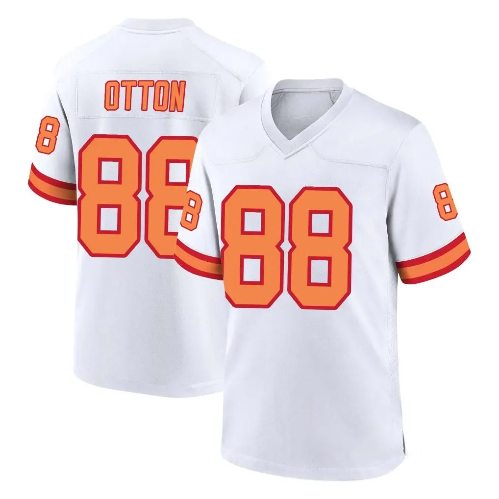 Johmsee TB.Buccaneers #88 Cade Otton Player White '76 Home Game Stitched Jerseys
