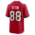 Johmsee TB.Buccaneers #88 Cade Otton Red Game Player Stitched Jerseys