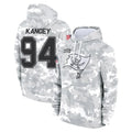 Johmsee TB.Buccaneers #94 Calijah Kancey Player Arctic Camo Limited Salute to Service Pullover Hoodies Game Stitched Jerseys