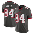 Johmsee TB.Buccaneers #94 Calijah Kancey Player Pewter Limited Alternate Vapor Home Game Stitched Jerseys