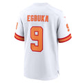 Johmsee TB.Buccaneers #9 Emeka Egbuka Player White Home Game Stitched Jerseys