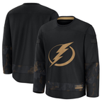 Johmsee TB.Lightning Black 2024 Military Appreciation Practice Jerseys