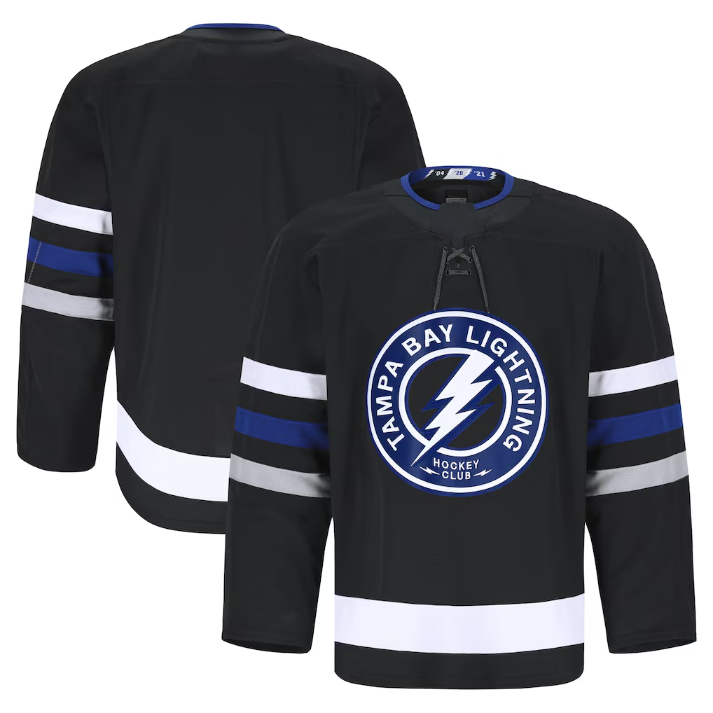 Johmsee TB.Lightning Black Alternate Authentic Pro Jerseys