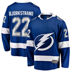 Johmsee TB.Lightning #22 Oliver Bjorkstrand Blue Home Breakaway Jerseys