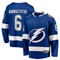 Johmsee TB.Lightning #6 Nick Abruzzese Blue Home Breakaway Jerseys