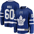 Johmsee TM.Leafs #60 Joseph Woll Blue Home Premier Breakaway Player Jerseys