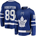 Johmsee TM.Leafs #89 Nicholas Robertson Blue Home Premier Breakaway Player Jerseys