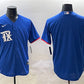 Texas Rangers Blank Royal City Connect Stitched Baseball Jersey
