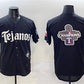 Texas Rangers Team Big Logo Black Mexico 2025 Vapor Premier Limited Stitched Baseball Jerseys