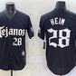 Texas Rangers #28 Jonah Heim Black Gothic Mexico 2025 Vapor Premier Limited Stitched Baseball Jersey