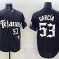 Texas Rangers #53 Adolis García Black Mexico 2025 Vapor Premier Limited Stitched Baseball Jersey
