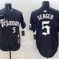 Texas Rangers #5 Corey Seager Black Mexico 2025 Vapor Premier Limited Stitched Baseball Jersey