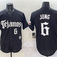 Texas Rangers #6 Josh Jung Black Mexico 2025 Vapor Premier Limited Stitched Baseball Jersey