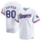Texas Rangers #80 Kumar Rocker Home Limited Player Jersey - White Baseball Jersey
