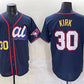 Toronto Blue Jays American League #30 Alejandro Kirk Navy 2025 All-Star Edition Limited Stitched Baseball Jersey