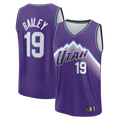 Johmsee U.Jazz #19 Ace Bailey Fanatics Purple Fast Break Replica Jerseys - Icon Edition