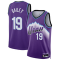Johmsee U.Jazz #19 Ace Bailey Purple Swingman Jerseys - Icon Edition