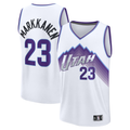 Johmsee U.Jazz #23 Lauri Markkanen Fanatics White Fast Break Replica Player Jerseys - Association Edition