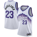 Johmsee U.Jazz #23 Lauri Markkanen White Swingman Jerseys - Association Edition