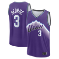 Johmsee U.Jazz #3 Keyonte George Fanatics Purple Fast Break Replica Jerseys - Icon Edition