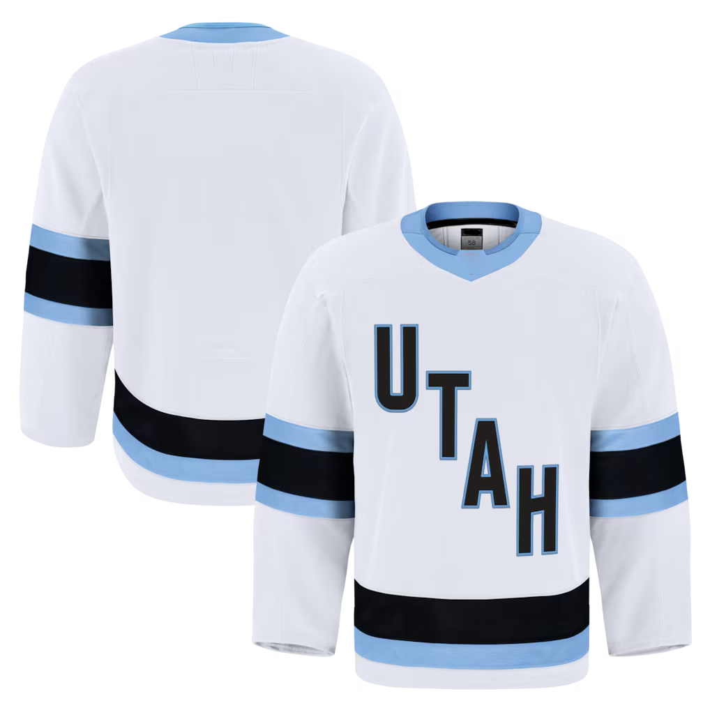 Johmsee U.Mammoth White Away Authentic Pro Jerseys
