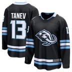 Johmsee U.Mammoth #13 Brandon Tanev Black Home Breakaway Player Jerseys