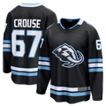Johmsee U.Mammoth #67 Lawson Crouse Black Home Breakaway Player Jerseys