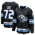 Johmsee U.Mammoth #72 Anders Lee Black Home Breakaway Jerseys